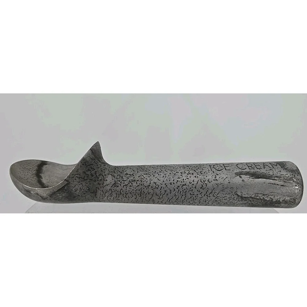 Aluminum Ice Cream Scoop‎ From The Museum of Ice Cream NY - Great Patina !
